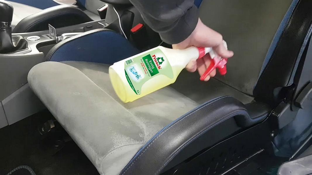 Car Seats Vinegar Cleaner Leather Fabric Stains Home Remedies