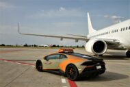 Follow Me Car Lamborghini Huracan EVO Flughafen Bologna 14 190x127
