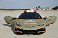 Follow Me Car Lamborghini Huracan EVO Flughafen Bologna 9 190x127