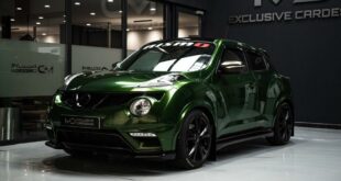 Nissan Juke Nismo Hulk déjouant le vert Verdoro 4 310x165 M&D Exclusive Cardesign Nissan Juke Nismo en tant que Hulk!