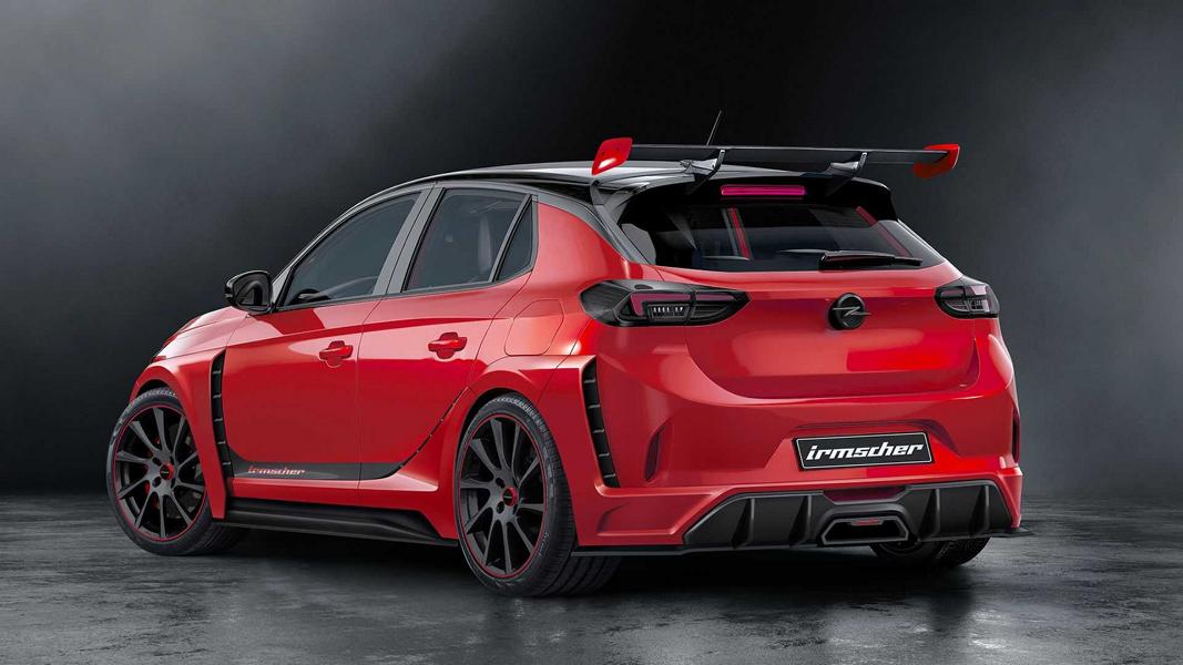 Podgląd: Opel Corsa IRC szerokokadłubowa koncepcja Irmschera