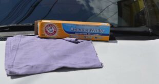 Waschanlage Kratzer Hausmittel Autolack Zahnpasta 310x165 Leichte Kratzer im Fahrzeuglack mit Hausmitteln bekämpfen!