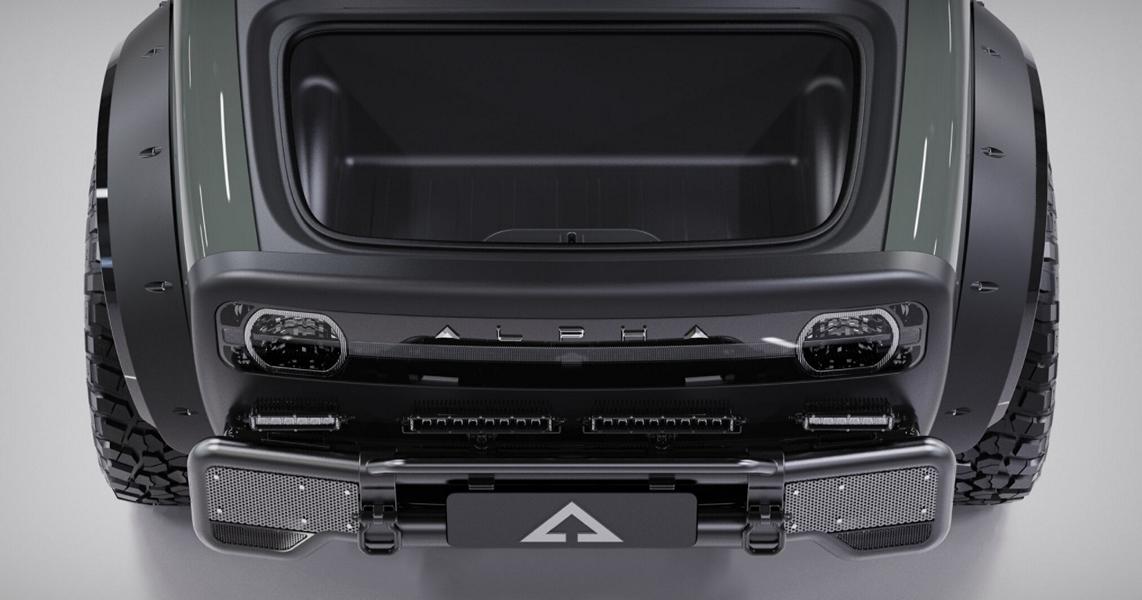 Alpha Motors SuperWolf Tuning 2021 AMC 40 Elektro Pickup im Retro Design   Alpha Motors SuperWolf!