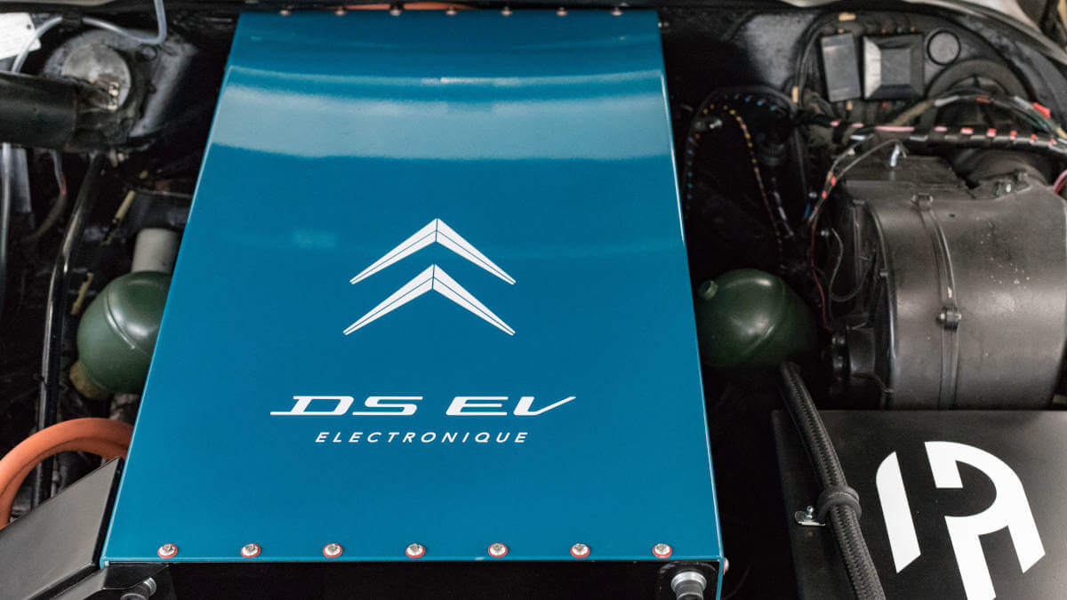 E-dea: Citroën DS come conversione elettrica da Electrogenic!