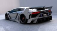 Lamborghini Aventador mit LB Silhouette Works GT-Kit!