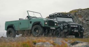  E Duo: Land Rover Defender mit Tesla Elektroantrieb!