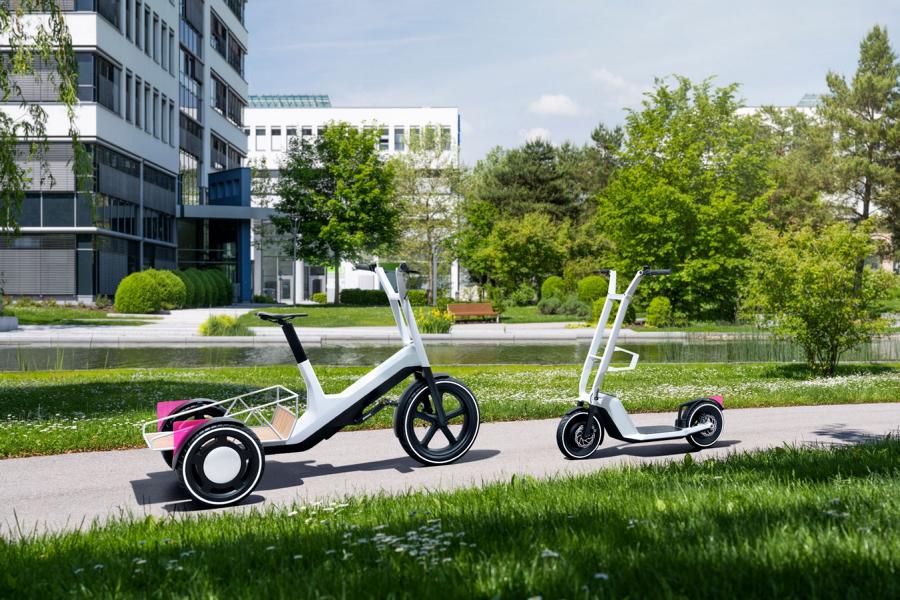 Lastenrad E Scooter BMW 10 BMW Group Forschung stellt innovative Konzepte für Lastenrad und E Scooter vor!