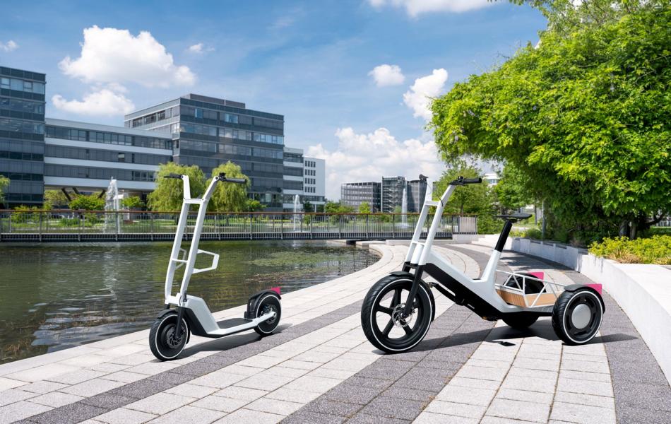 BMW Group Forschung stellt innovative Konzepte für Lastenrad und E-Scooter vor!