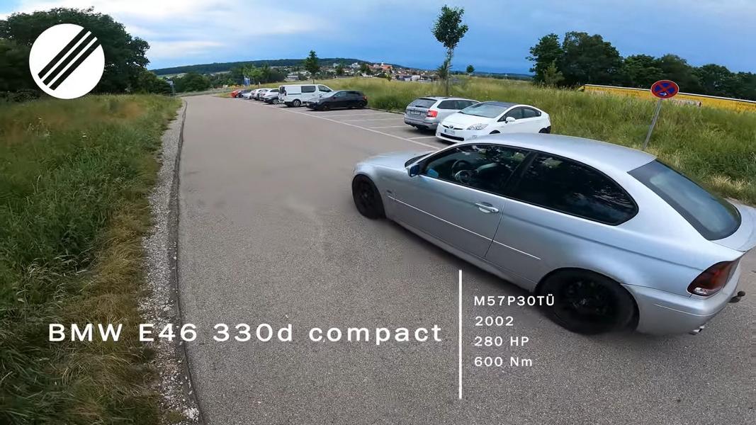 Video: Sleeper 2002 BMW E46 Compact con 330d-R6!