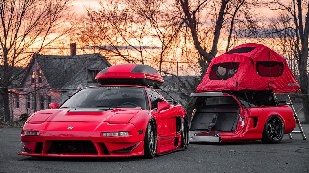 Acura NSX Camping Trailer Tuning 11