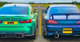 BMW M3 F80 Nissan Silvia Coupe S15 310x165 Video: BMW M3 (F80) vs. 600 hp Nissan Silvia Coupe!