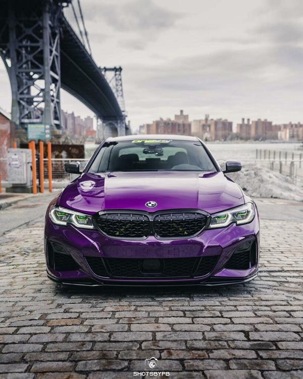 BMW M340i Individuallook Tuning Purple 1