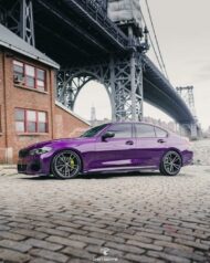 BMW M340i Individuallook Tuning Purple 4 190x238