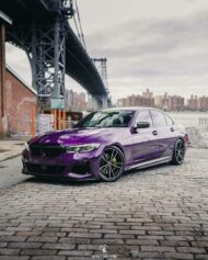 BMW M340i Individuallook Tuning Purple 5 190x237