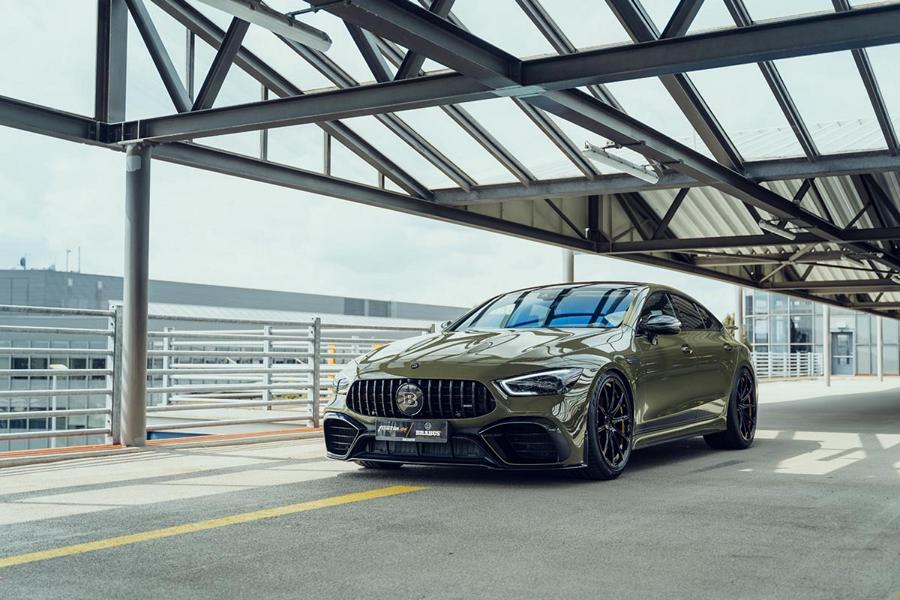 Mercedes-AMG GT 63 as a Brabus 800 in military style!