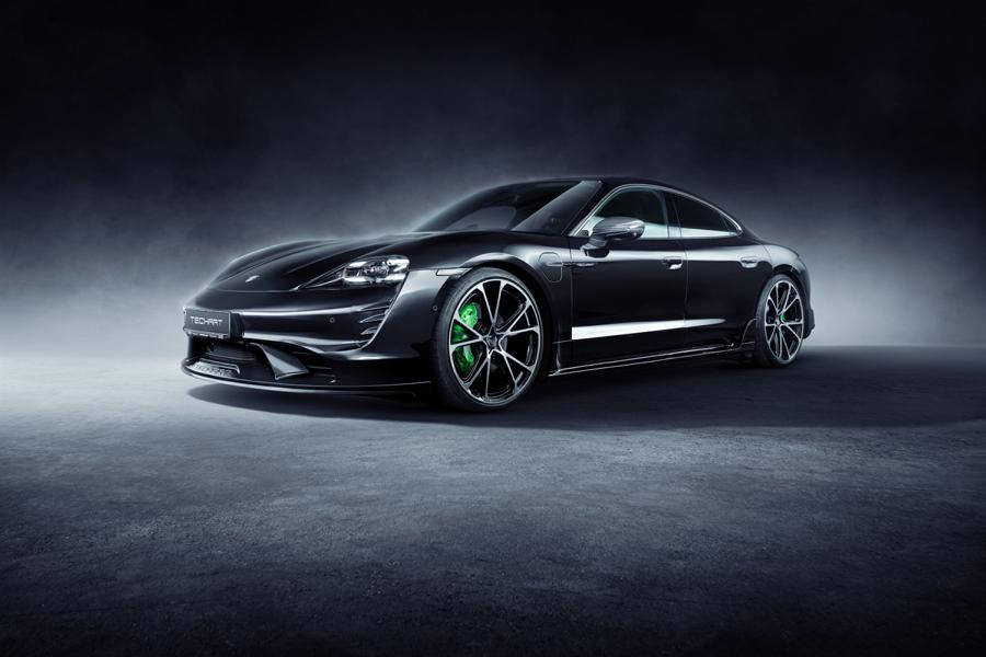TECHART Carbon Aerokit Porsche Taycan 2021 Tuning 10