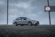 BMW M3 in Brooklyn Grau auf HRE Performance Wheels!