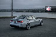 BMW M3 en Brooklyn Grey sur des roues Performance HRE !