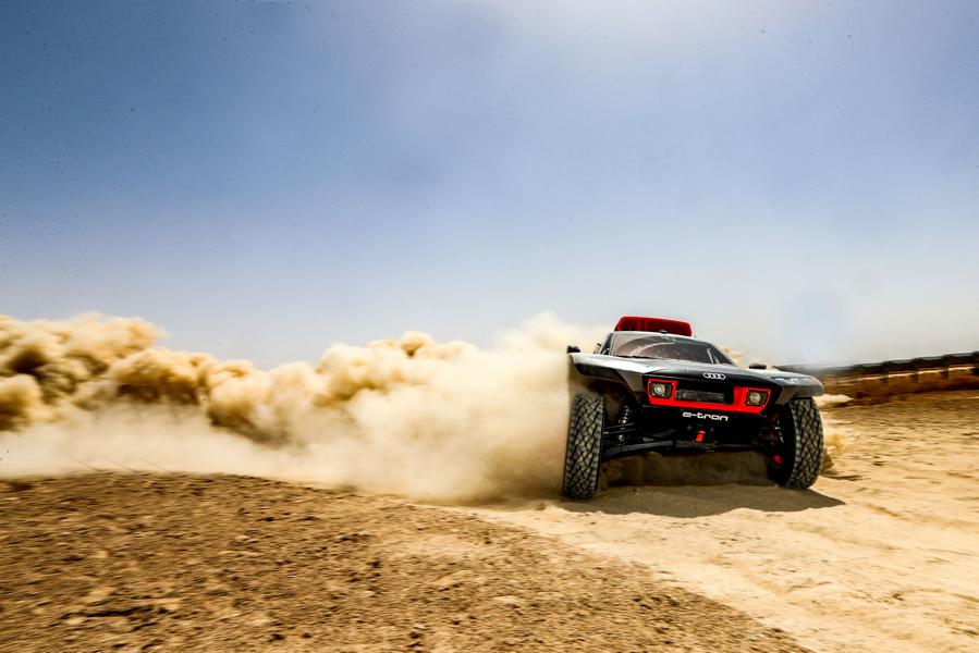 El Audi RS Q e-tron en el test de Marruecos: ¡calor y tormentas de arena!