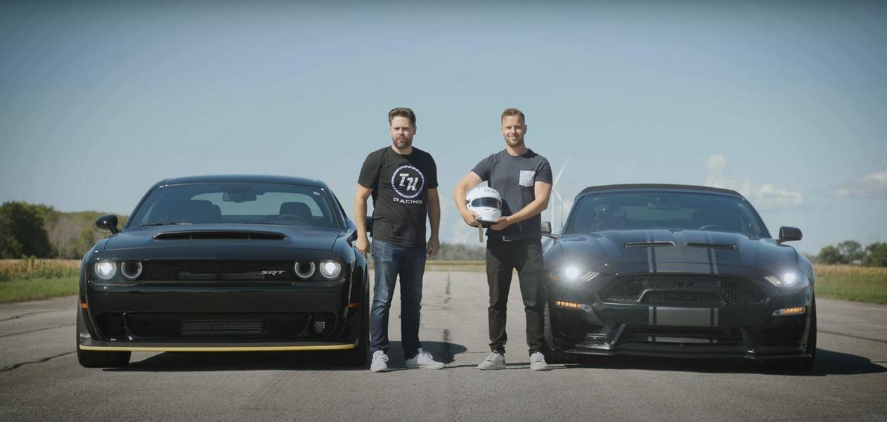 Video: Dodge Demon contro Shelby GT500 Super Snake!