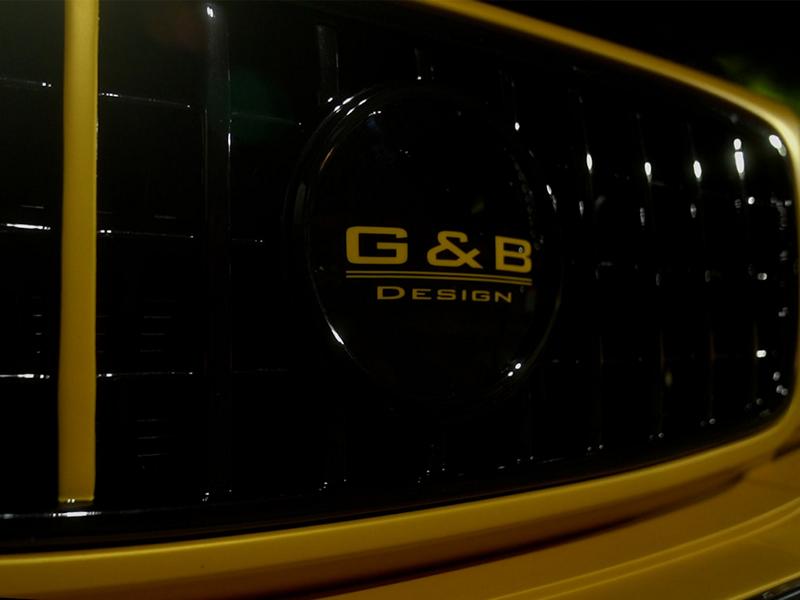 G&B Mercedes Classe G avec kit carrosserie large G-Boss !