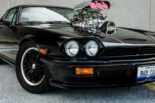 Jaguar XJS Chevy V8 Swap Blower Tuning Restomod 2 155x103 Fast & Furious Charger Optik am biederen Jaguar XJS!