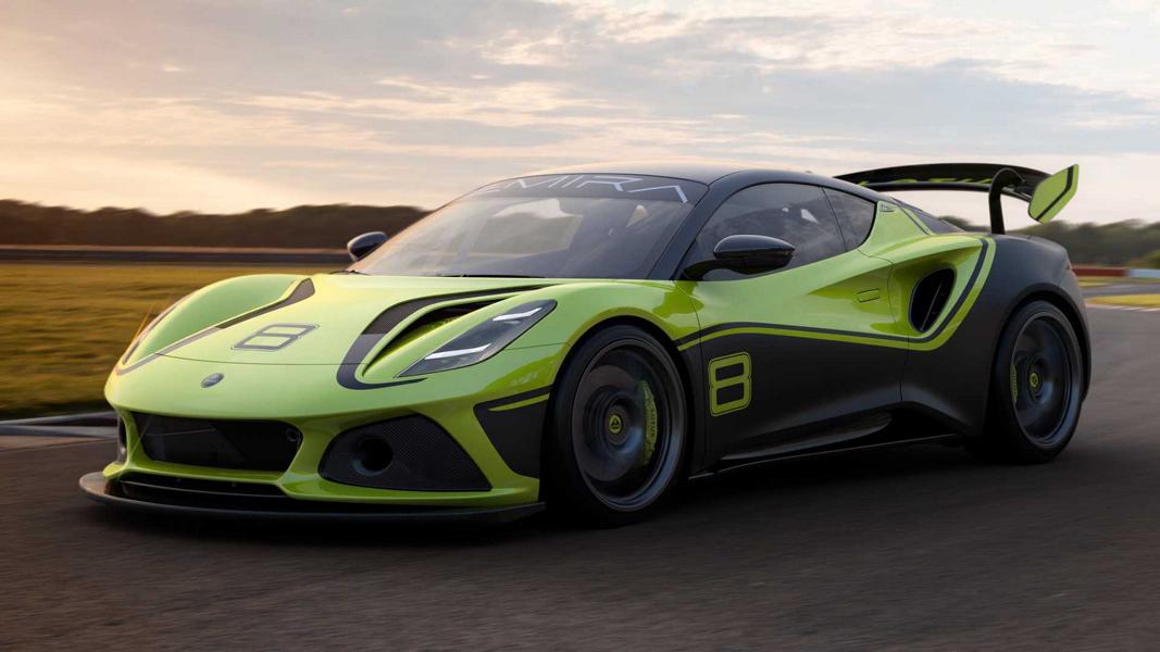 Plus d'aérodynamisme & moins de poids : Lotus Emira GT4 !