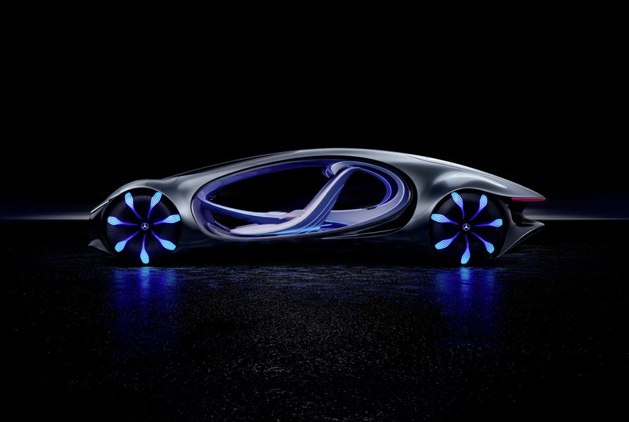 Mercedes-Benz VISION AVTR - control by means of thoughts!