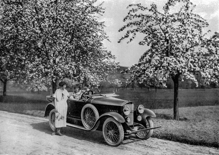 Avec la haute pression il y a 100 ans : la voiture à compresseur Mercedes !