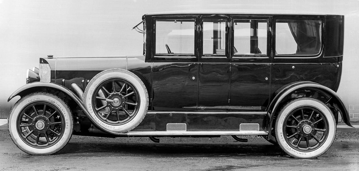 Avec la haute pression il y a 100 ans : la voiture à compresseur Mercedes !