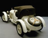 Op volle snelheid 100 jaar geleden: Mercedes supercharged auto!