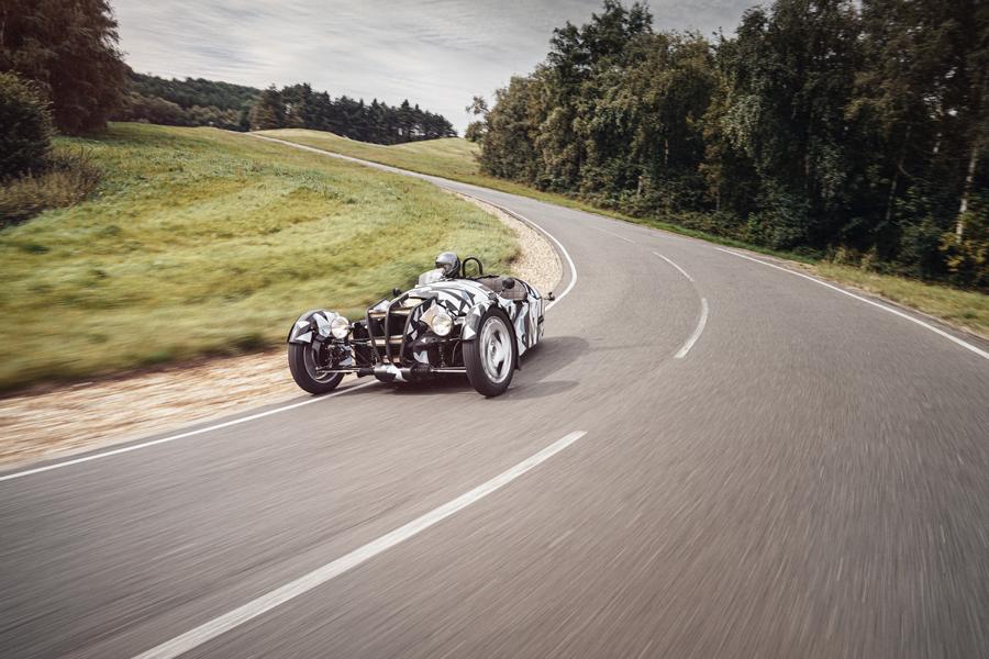 The Morgan Motor Company is working on the new three-wheeler!
