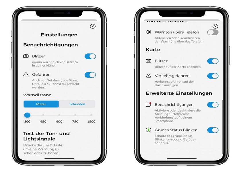 Ooono app Smartphone Ooono Verkehrsalarm: Blitzer/Radarwarner & Verkehrsalarm!