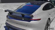 Porsche Taycan avec kit Aero "Extreme" du tuner DMC!