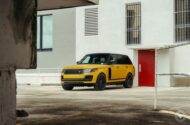 Vídeo: ¡Range Rover en amarillo en llantas Vossen de 24 pulgadas!