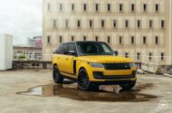 Video: Range Rover in Gelb auf 24 Zoll Vossen-Felgen!
