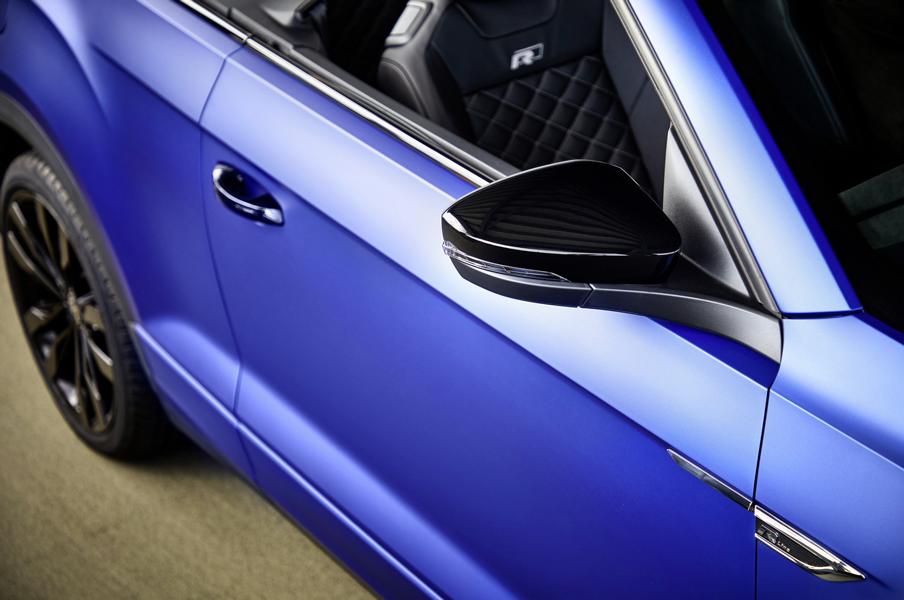 VW T Roc Cabriolet R Line Edition Blue 4