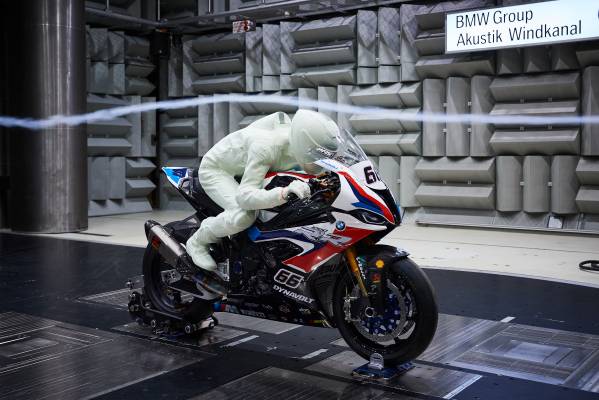 Bmw motorcycle wind tunnel
