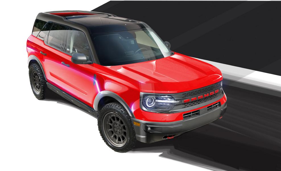 Cool: Badlands Ford Bronco &#8222;Quad-Track Concept&#8220; 2021!