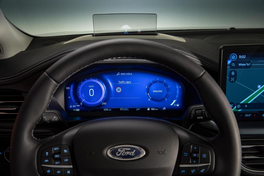2021 FORD FOCUS ACTIVE INTERIOR SYNC4 24 LOW