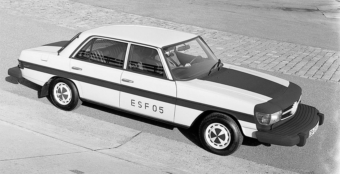 50 Jahre Mercedes Benz ESF 05 1 Sicherheitsforschung im Vorfeld der Serie: 50 Jahre Mercedes Benz ESF 05