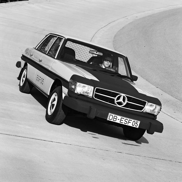 Sicherheitsforschung im Vorfeld der Serie: 50 Jahre Mercedes-Benz ESF 05