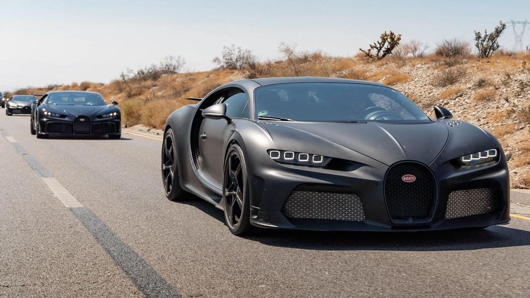 Bugatti Centodieci bewältigt +45° Grad Hitzetests!