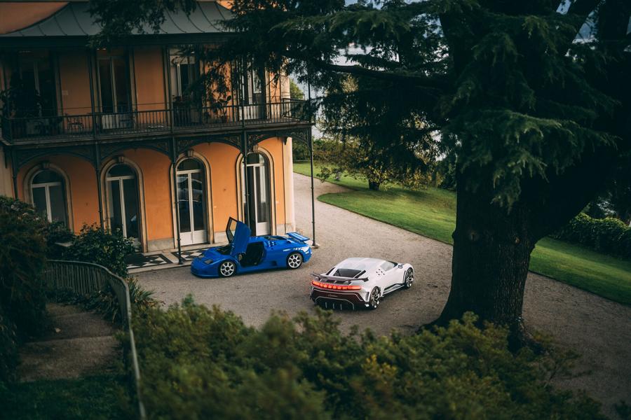 Bugatti Villa d Este 2021 Centodieci EB110 1 Concorso dEleganza Villa dEste: Bugatti Centodieci & EB110!