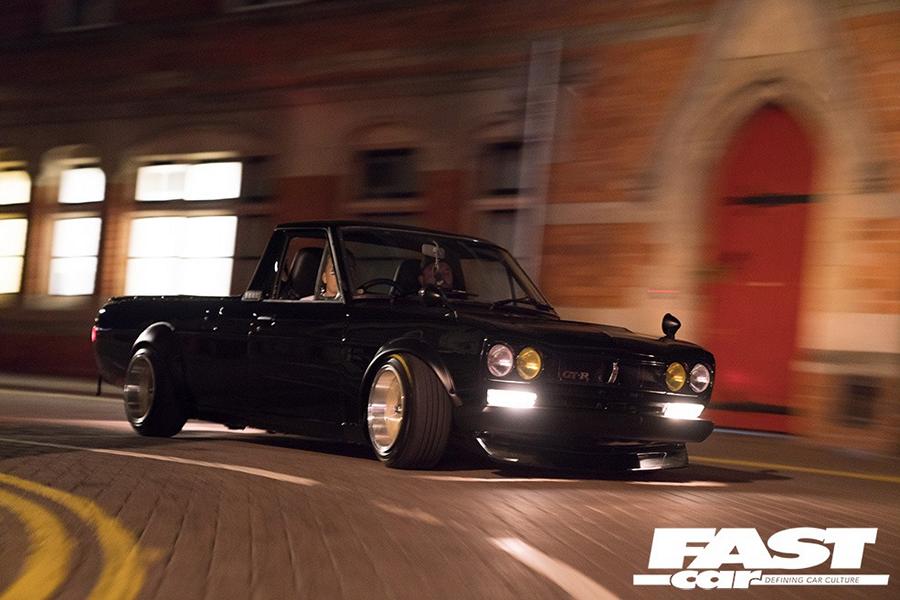 Completely crazy! the Datsun Sunny Pickup from Meguiar's!