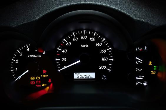 Odometer Anzeige Tacho Auto