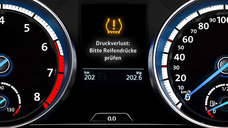 RDK Kontrollleuchten Reifendruck System Durchdachte Neuheiten für jedes Auto!