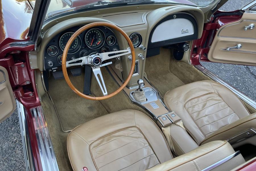 1966er Chevrolet Corvette C2 V8 Restomod Tuning 5 Schicke 1966er Chevrolet Corvette C2 mit 427 cu.in. V8!