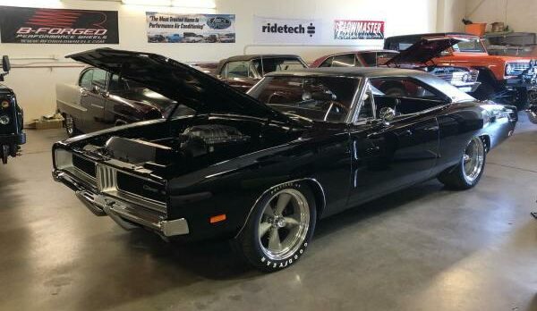 Time capsule! 1969 Dodge Charger with Hellcat engine!
