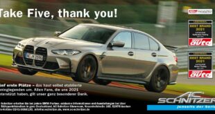 2021 10 19 sport auto Anzeige M3 1024x500 310x165 AC Schnitzer erneut zum besten BMW Tuner laut sport auto gewählt!
